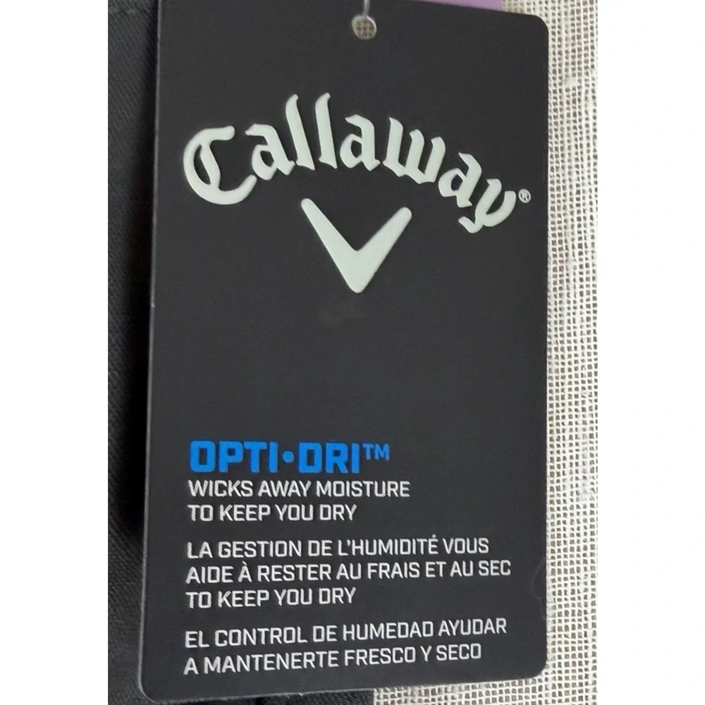 Callaway Performance‎ Opti Dri Men's Golf Pants Sz 40x30 Dark Gray Stretch Chino